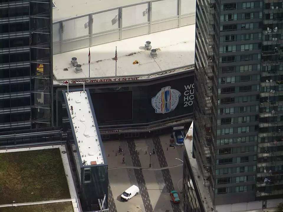 An NBA home arena, illustrating the live-game environment behind basketball coverage.