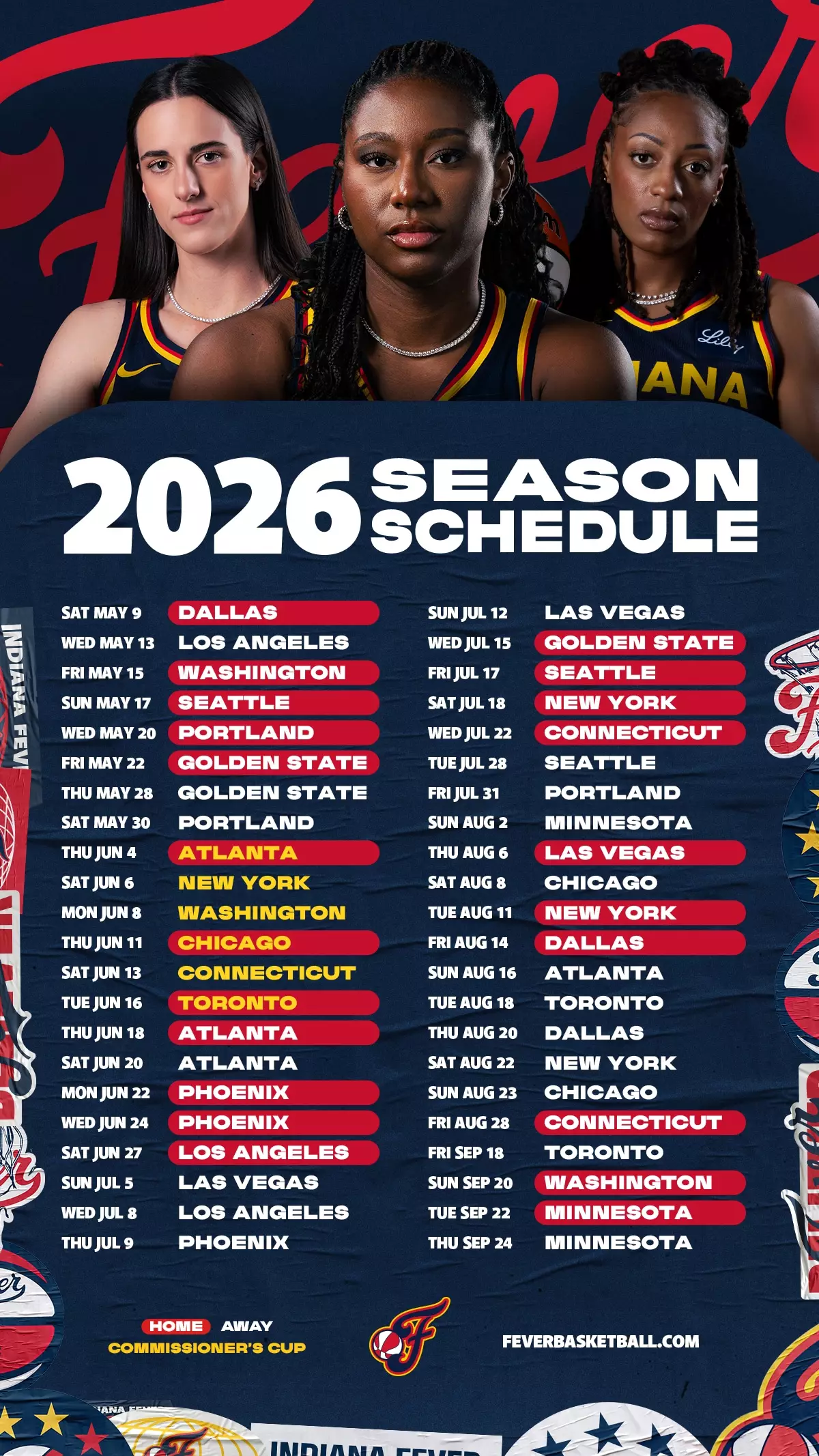 WNBA 2026 Streams Schedule