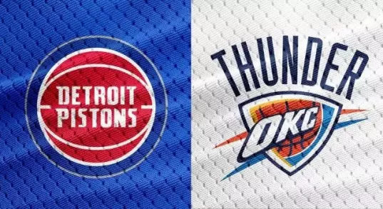 Detroit Pistons vs Oklahoma City Thunder Live Stream